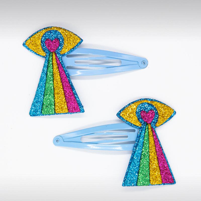 Rainbow Eye Clips